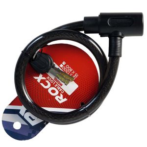 قفل کابلی موتورسیکلت راکس مدل ضد اسید 800   15 کد 782